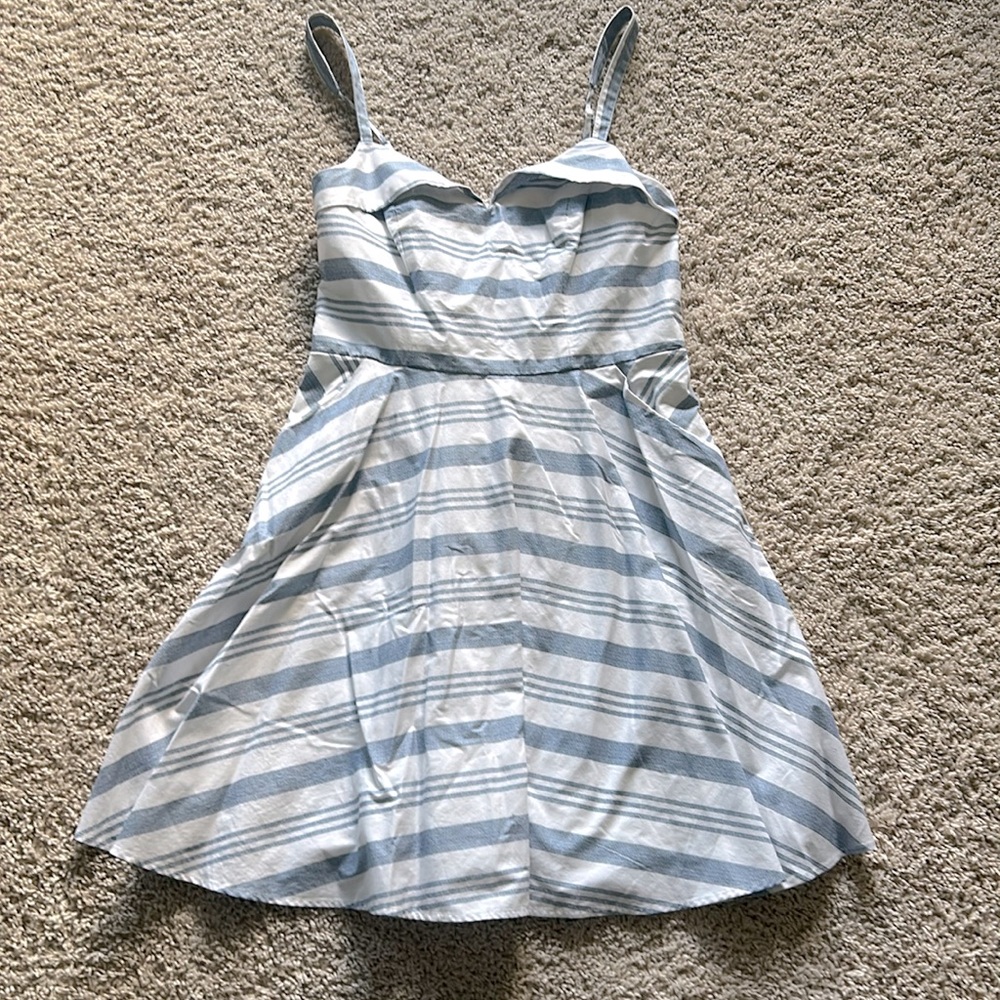 Blue Stripped Dress